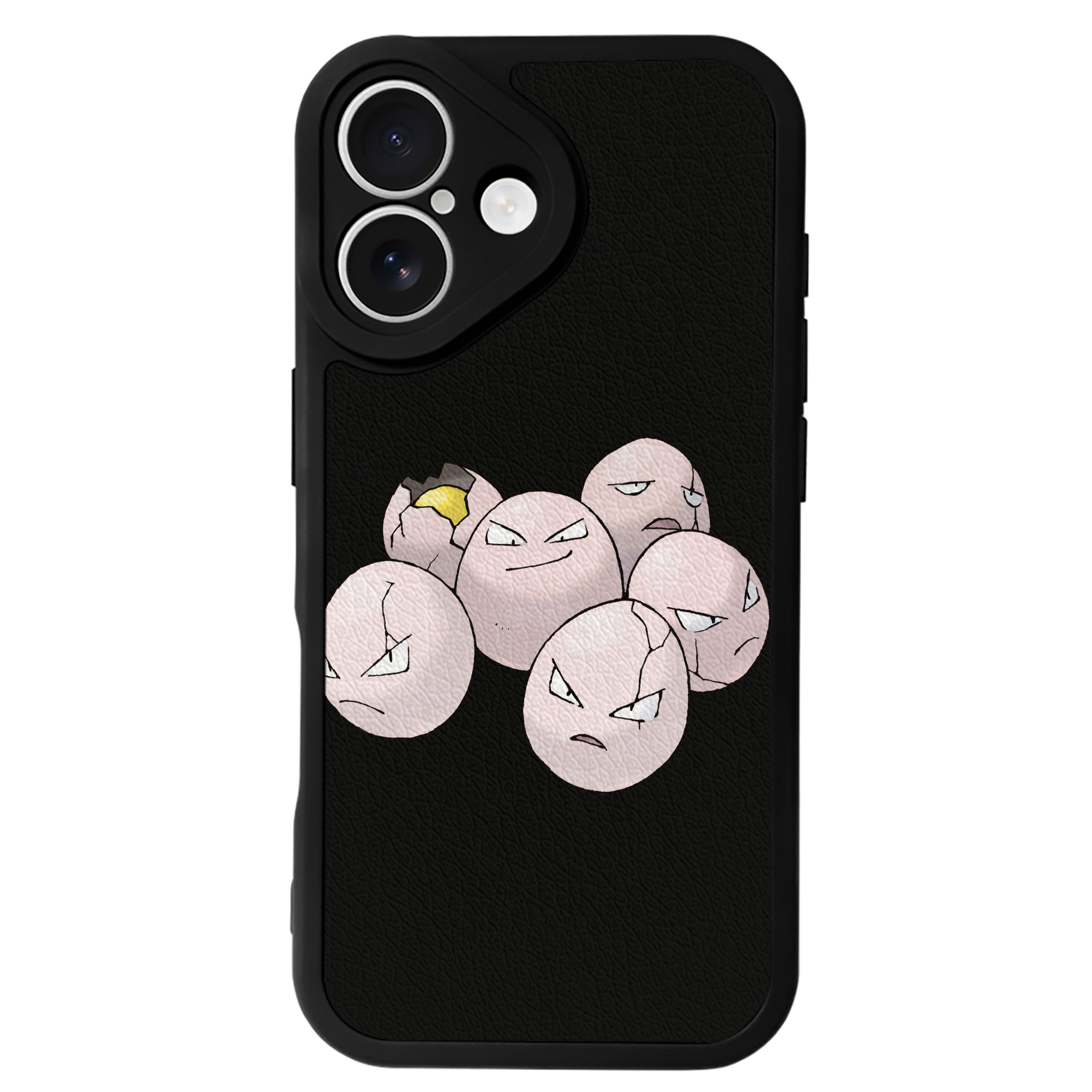 （画像用） ポケットモンスター Pokémon 【iPhone 16シリーズ対応】シリコンスマホケース（レザー調） 材質：シリコン